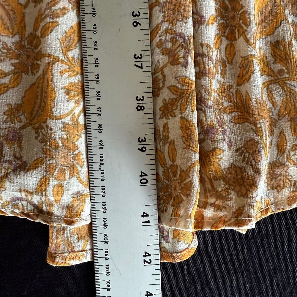 Free People Lilith Printed Maxi Skirt Sz 6 - Picture 9 of 12
